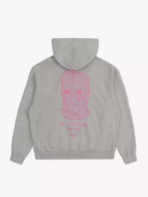 Худи MANTO BALACLAVA OVERSIZE серая